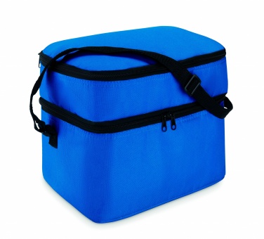 Logo trade promotional items image of: Cooler bag with 2 compartments