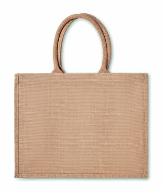 Logo trade business gifts image of: Jute shopping bag