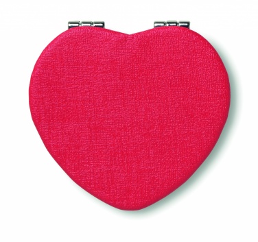 Logo trade business gift photo of: Heart PU mirror
