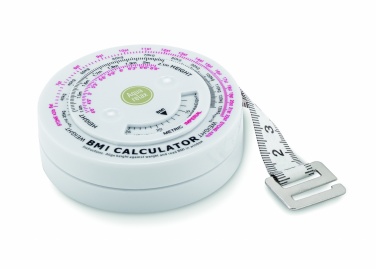 Logo trade corporate gifts image of: BMI measuring tape