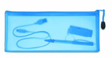Logo trade promotional giveaways image of: PVC pencil case