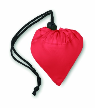 Logo trade business gifts image of: 210D Polyester foldable bag
