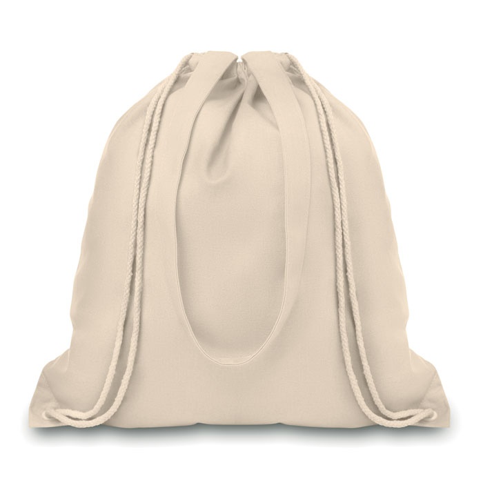 Logo trade promotional gifts image of: 220gr/m² canvas 2 function bag