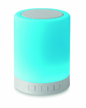 Logo trade business gifts image of: Touch light wireless speaker