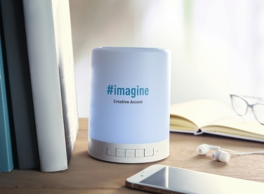 Logo trade promotional items picture of: Touch light wireless speaker