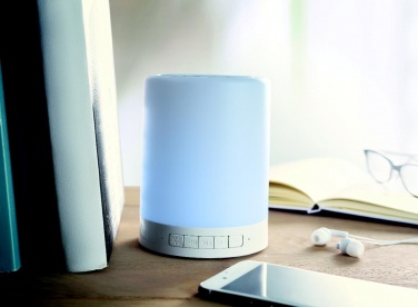Logo trade business gifts image of: Touch light wireless speaker