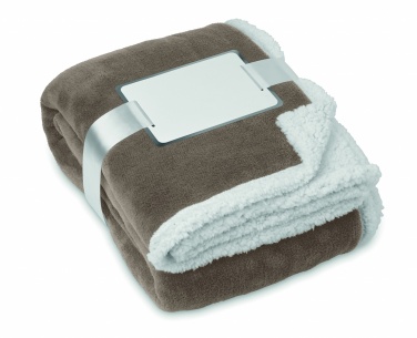 Logotrade advertising products photo of: Blanket coral fleece/ sherpa