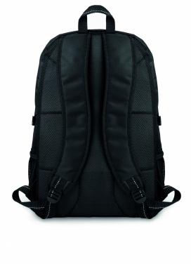 Logo trade business gift photo of: Polyester laptop backpack
