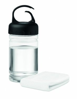 Logo trade promotional gift photo of: Cooling towel in PET bottle