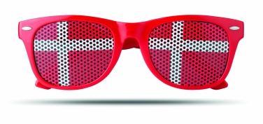 Logo trade promotional merchandise image of: Glasses country