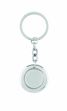 Logotrade promotional giveaway picture of: Key ring with token Cēsis