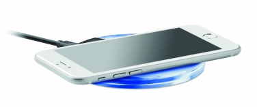 Logo trade promotional items picture of: Round wireless charging pad 5W