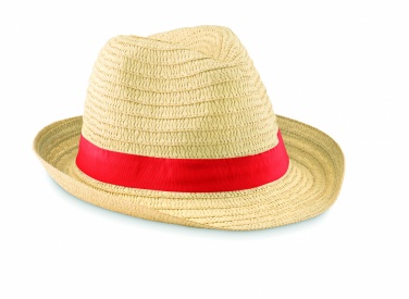 Logo trade promotional items picture of: Paper straw hat