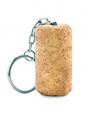 Logotrade advertising product image of: Wine cork key ring Sigulda