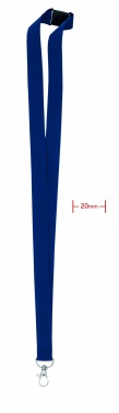Logotrade business gift image of: Lanyard with metal hook 20 mm