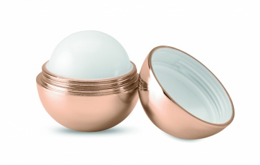 Logotrade promotional item image of: Round lip balm UV finish