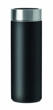 Logotrade corporate gift picture of: Double wall bamboo flask 400ml