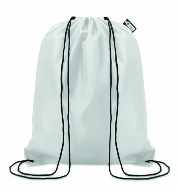 Logotrade advertising product image of: 190T RPET drawstring bag