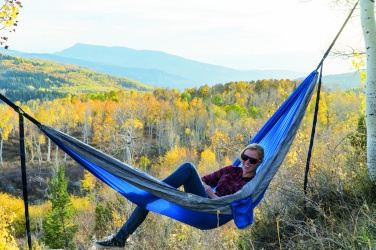 Logo trade promotional giveaways picture of: Hammock with mosquito net