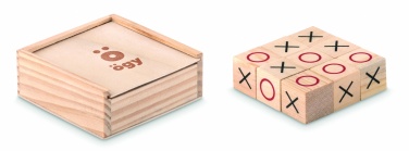 Logotrade business gifts photo of: Wooden tic tac toe