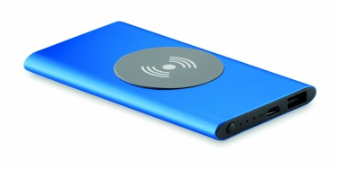 Logo trade promotional merchandise photo of: Wireless Power bank 4000mAh