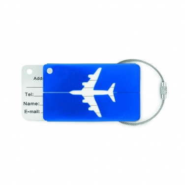 Logotrade business gift image of: Aluminium luggage tag