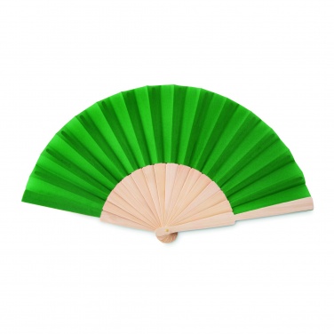 Logotrade promotional product picture of: Manual hand fan wood
