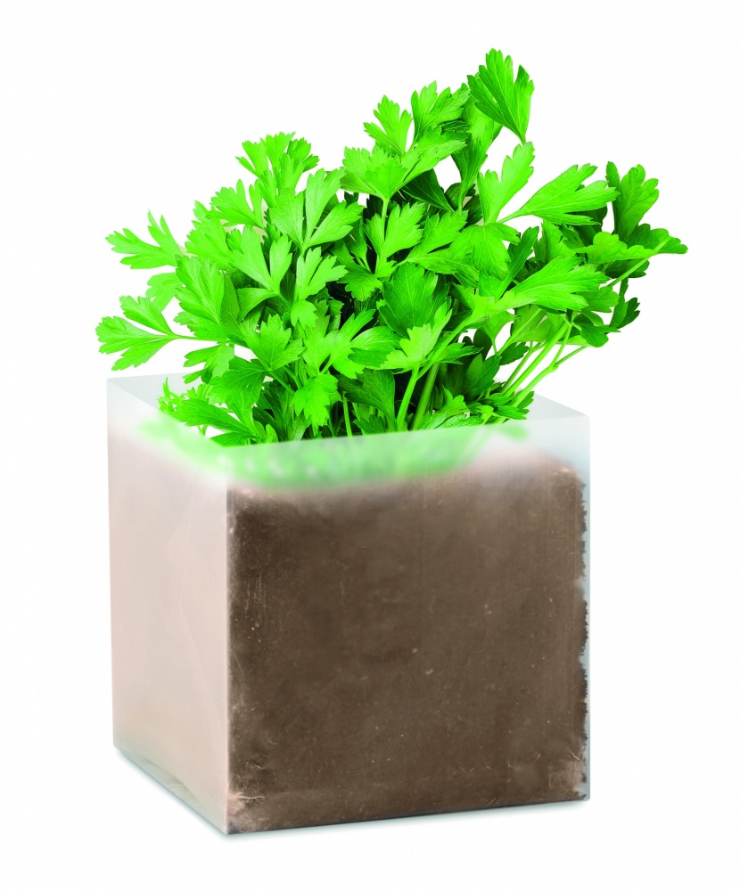 Logotrade business gifts photo of: Compost with seeds "PARSLEY"