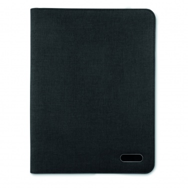 Logo trade promotional items image of: A4 conference folder zipped