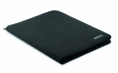 Logo trade promotional items picture of: A4 conference folder zipped