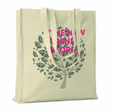 Logo trade business gifts image of: 140gr/m² cotton shopping bag