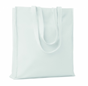 Logo trade promotional gifts image of: 140gr/m² cotton shopping bag