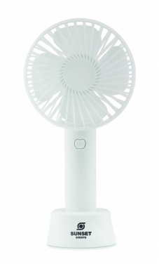 Logotrade promotional products photo of: USB desk fan with stand 