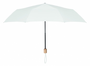 Logo trade promotional gifts image of: 21 inch RPET foldable umbrella