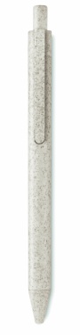 Logotrade promotional product image of: Wheat Straw/ABS push type pen