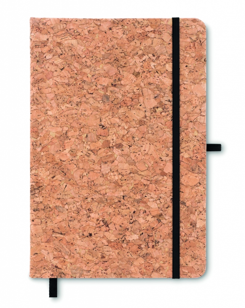 Logotrade corporate gift image of: A5 cork notebook 96 lined