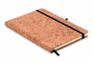 Logotrade promotional giveaways photo of: A5 cork notebook 96 lined