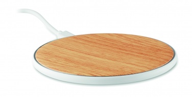 Logo trade corporate gifts picture of: Wireless charger round 5W TISPAD