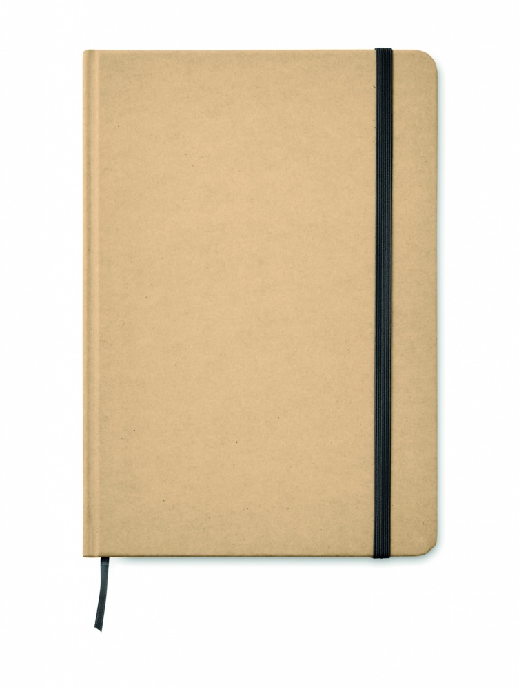 Logotrade promotional products photo of: A5 recycled notebook 80 lined