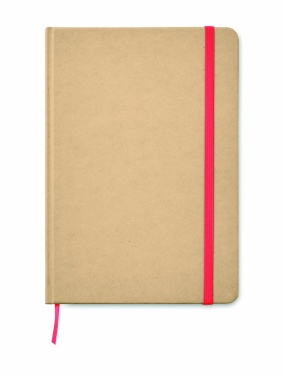 Logotrade promotional product picture of: A5 recycled notebook 80 lined