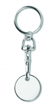 Logo trade corporate gift photo of: Key ring token (€uro token)