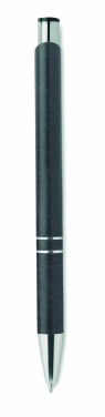 Logo trade advertising products picture of: Wheat Straw/ABS push type pen