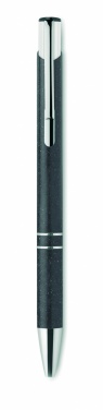 Logotrade advertising products photo of: Wheat Straw/ABS push type pen