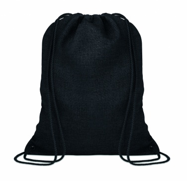 Logo trade promotional items picture of: 1200D heathered drawstring bag