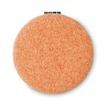 Logotrade promotional merchandise image of: Pocket mirror with cork cover