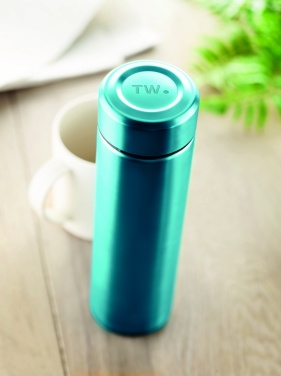 Logo trade business gifts image of: Double wall 425 ml flask