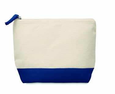 Logotrade business gift image of: Bicolour cotton cosmetic bag