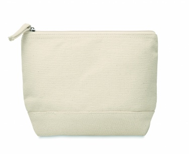 Logotrade promotional gift picture of: Bicolour cotton cosmetic bag