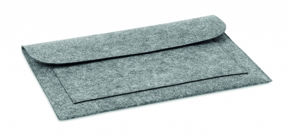 Logo trade promotional product photo of: 15 inch Felt laptop pouch