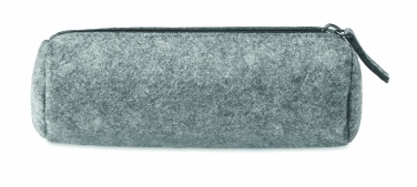 Logo trade promotional items picture of: Felt zippered pencil case